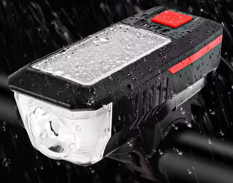 Lampe Avant Vélo Solaire LuminCycle™