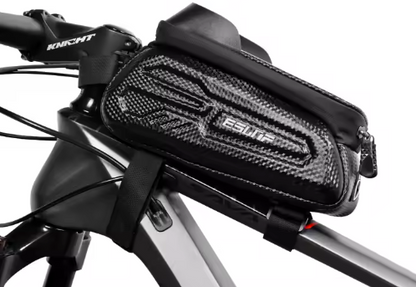 Sacoche de Cadre Avant Vélo Étanche avec Support Téléphone